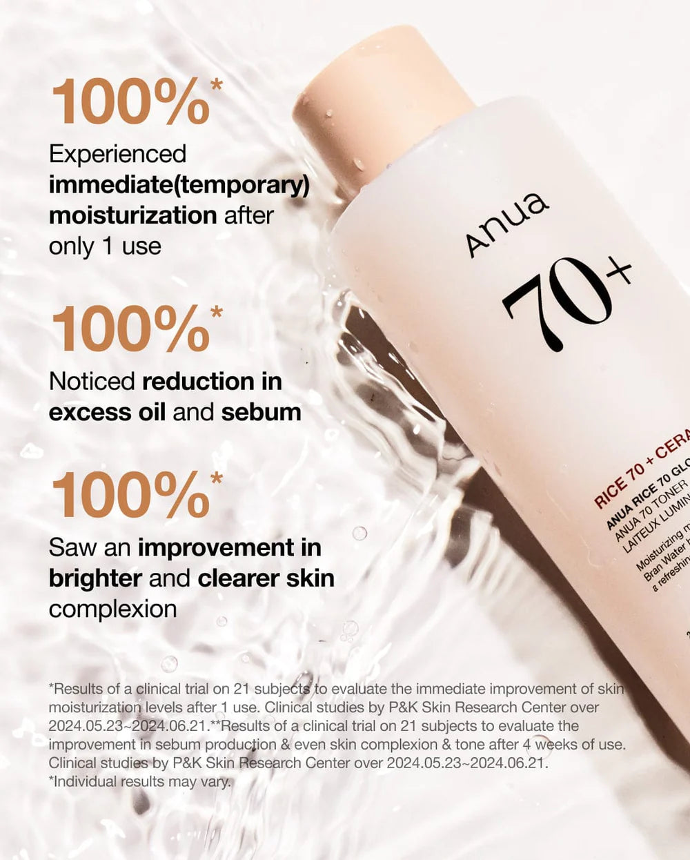 Anua Rice 70 Glow Milky Toner